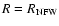 $R=R_{{\rm NFW}}$