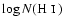 $\log N(\hbox{H~{\sc i}~})$