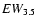 $\mbox{$EW_{3.5}$ }$