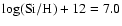 $\rm log(Si/H)+12=7.0$