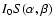 $ I_{0}
S(\alpha,\beta)$