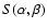 $S(\alpha,\beta)$
