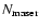 $N_{\rm maser}$