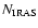 $N_{\rm IRAS}$