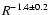 $R^{-1.4 \pm 0.2}$