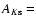 $A_{K{\rm s}}=$