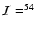 ${\cal I} = ^{54}$