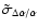 $\tilde{\sigma}_{\Delta\alpha/\alpha}$