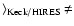$\rangle_{\rm Keck/HIRES} \neq$