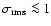 $\sigma_{\rm rms} \la 1$