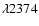 $\lambda2374$