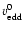 \ensuremath{v_{\rm edd}^{\rm0}}