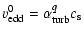 $\displaystyle \ensuremath{v_{\rm edd}^{\rm0}} = \ensuremath{\alpha_{\rm turb}}\xspace^q \ensuremath{c_{\rm s}}\xspace$