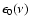 $\epsilon_0(\nu)$