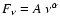 $F_{\nu}=A~\nu^{\alpha}$