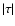 $\vert\tau\vert$