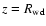 $z=R_{\rm wd}$