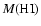 $M({\rm HI})$