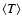 $\langle T \rangle$