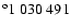 $^{\rm o} 1~030~491$