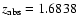 ${z_{\rm abs} = 1.6838}$