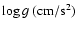 $\log g \: ({\rm cm/s}^2)$