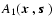 $A_1(\mbox{\boldmath $x$ },\mbox{\boldmath $s$ })$
