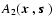 $A_2(\mbox{\boldmath $x$ },\mbox{\boldmath $s$ })$
