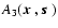 $A_3(\mbox{\boldmath $x$ },\mbox{\boldmath $s$ })$