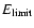 $E_{\rm limit}$