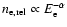 $n_{\rm e,rel} \propto E_{\rm e}^{-\alpha}$