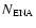 $N_{\rm ENA}$