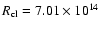 $R_{\rm cl}=7.01\times 10^{14}$
