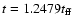 $t=1.2479 t_{\rm ff}$