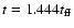 $t=1.444 t_{\rm ff}$