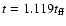 $t=1.119 t_{\rm ff}$