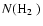 $N(\mbox{H$_2$ })$