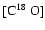 $[\mbox{C$^{18}$ O}]$