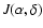 $J(\alpha,\delta)$
