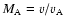 $M_{\rm A}=v/v_{\rm A}$