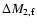 $\Delta M_{\rm 2,f}$