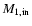 $M_{\rm 1,in}$