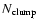 $N_{{\rm clump}}$