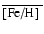 $\overline{\mbox{[Fe/H]
}}$