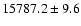 $15787.2\pm9.6$