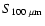 $S_{\rm 100~\mu m}$