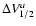 $\Delta V_{1/2}^{a}$