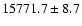 $15771.7\pm8.7$