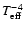 $T_{\rm eff}^{-4}$