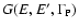 $G(E, E', \Gamma_{\rm P})$